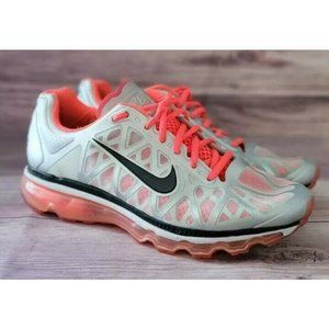 Nike Womens Sneakers Size 9 Air Max 2011 Silver Pink